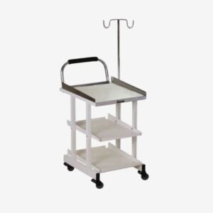 ECG Trolley Full SS