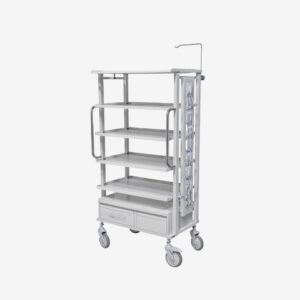 Monitor Trolley Full SS
