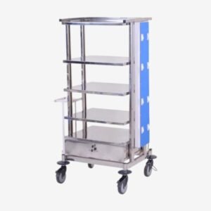 Monitor Trolley Powder Coating